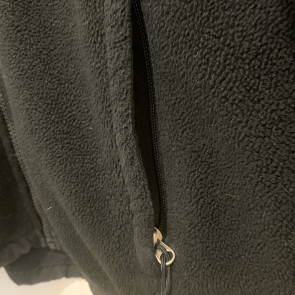 The North Face Women’s Small Hybrid Fleece Jacket Insulated Front Black Full Zip - Picture 8 of 8